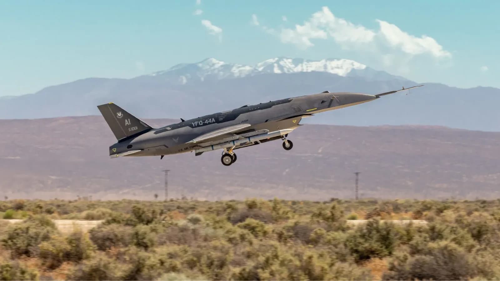 US Air Force testet semiautonomen Jet-Drohne ohne Pilotensteuerung