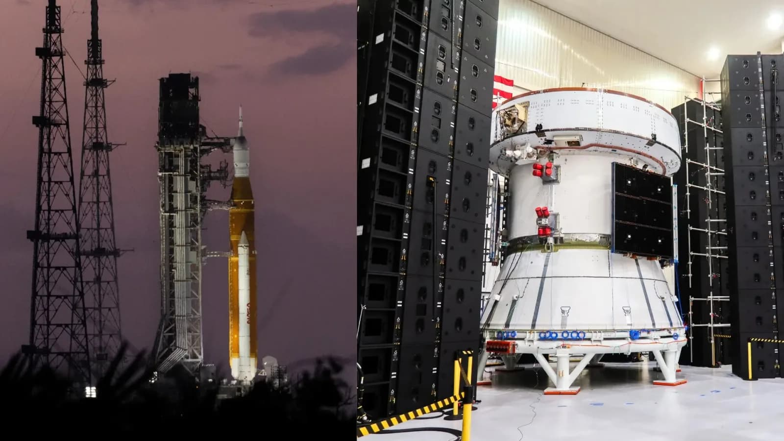 Artemis III: Orion-Raumfahrzeug dockt im niedrigen Erdorbit