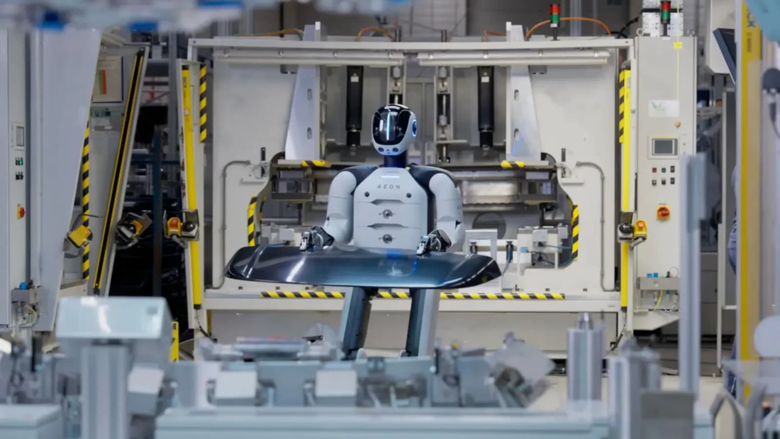 AEON-Humanoid-Roboter in der Fabrik: Ein Blick auf die Zukunft der Industrieautomatisierung