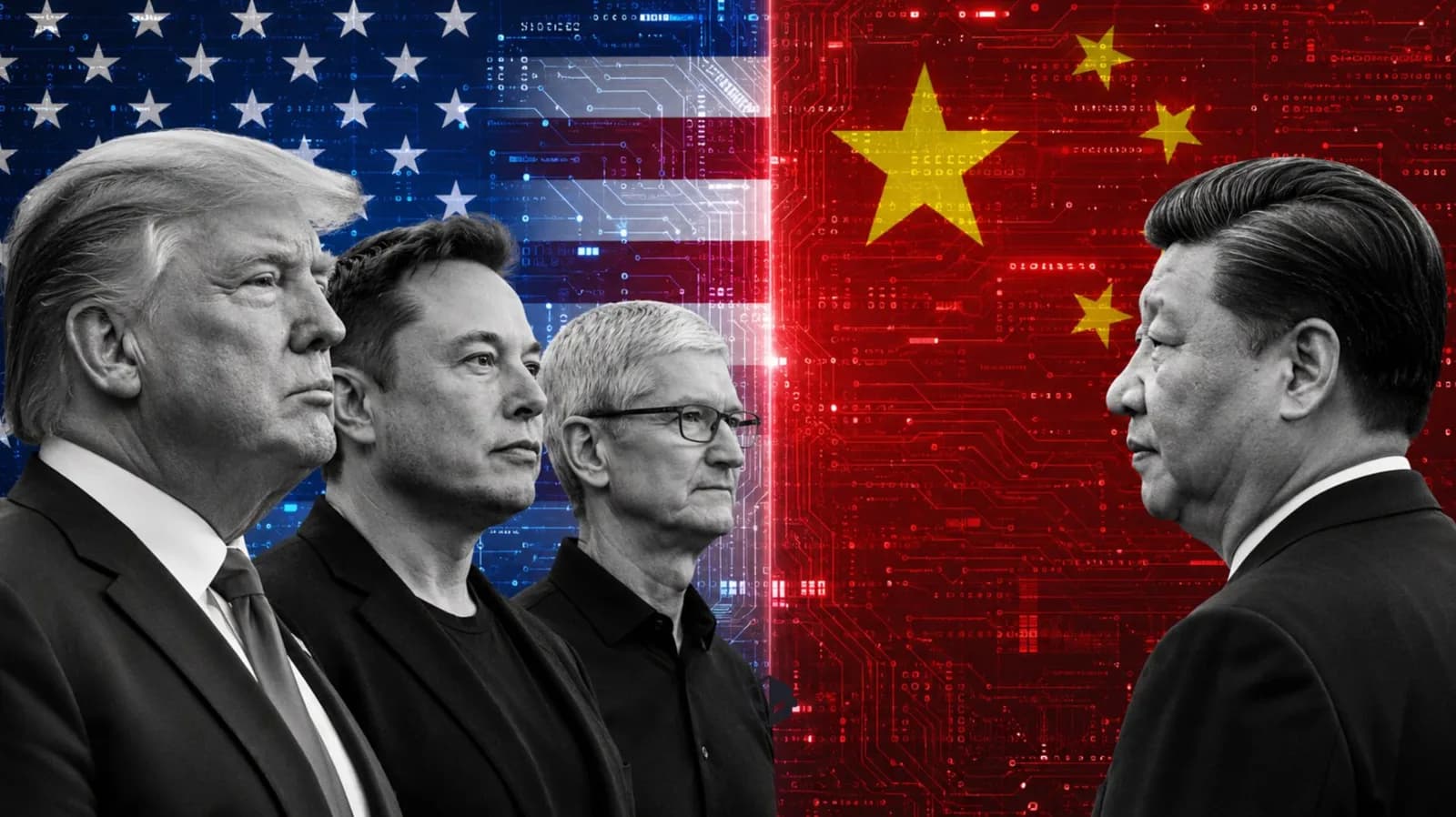 Elon Musk und Tim Cook reisen mit Trump nach China, Jensen Huang von NVIDIA fehlt der Liste