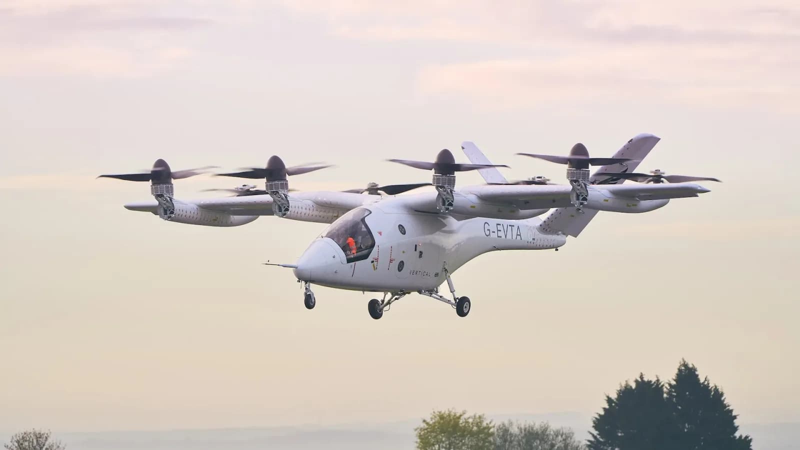 Vertical Aerospace führt weltweit ersten eVTOL-Flug mit Zwei-Richtungs-Übergang durch