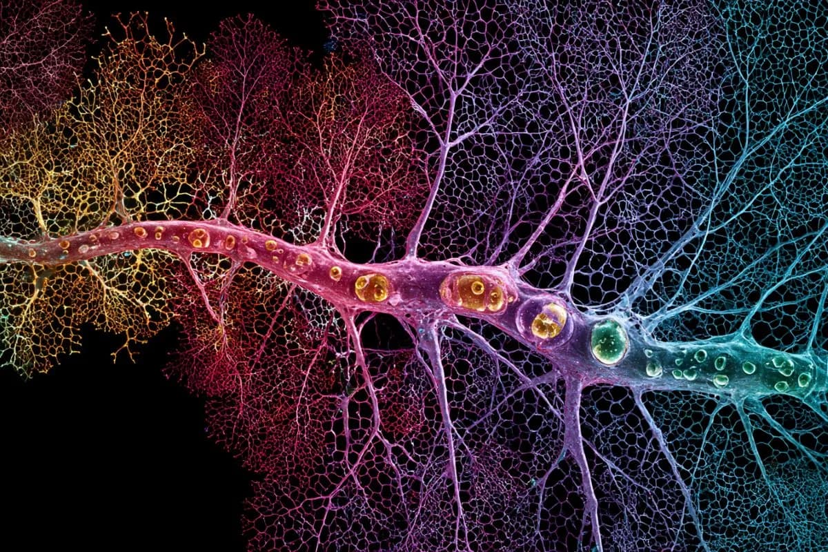 Wie visuelle Neuronen Tausende synaptischer Eingänge organisieren