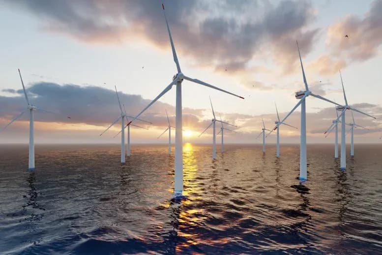Windparks stören Meeresströmungen und verfrachten jährlich Millionen Tonnen Schlamm