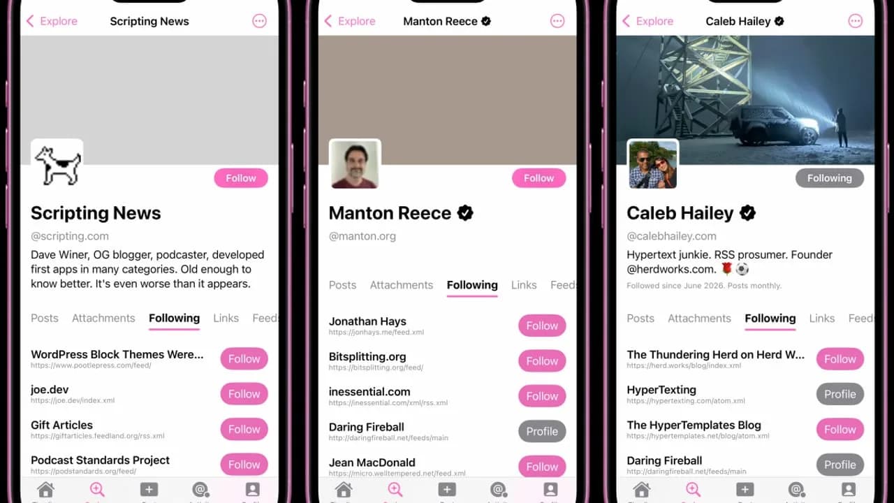 Neue App HyperTexting verwandelt Webseiten in Social-Media-Feeds