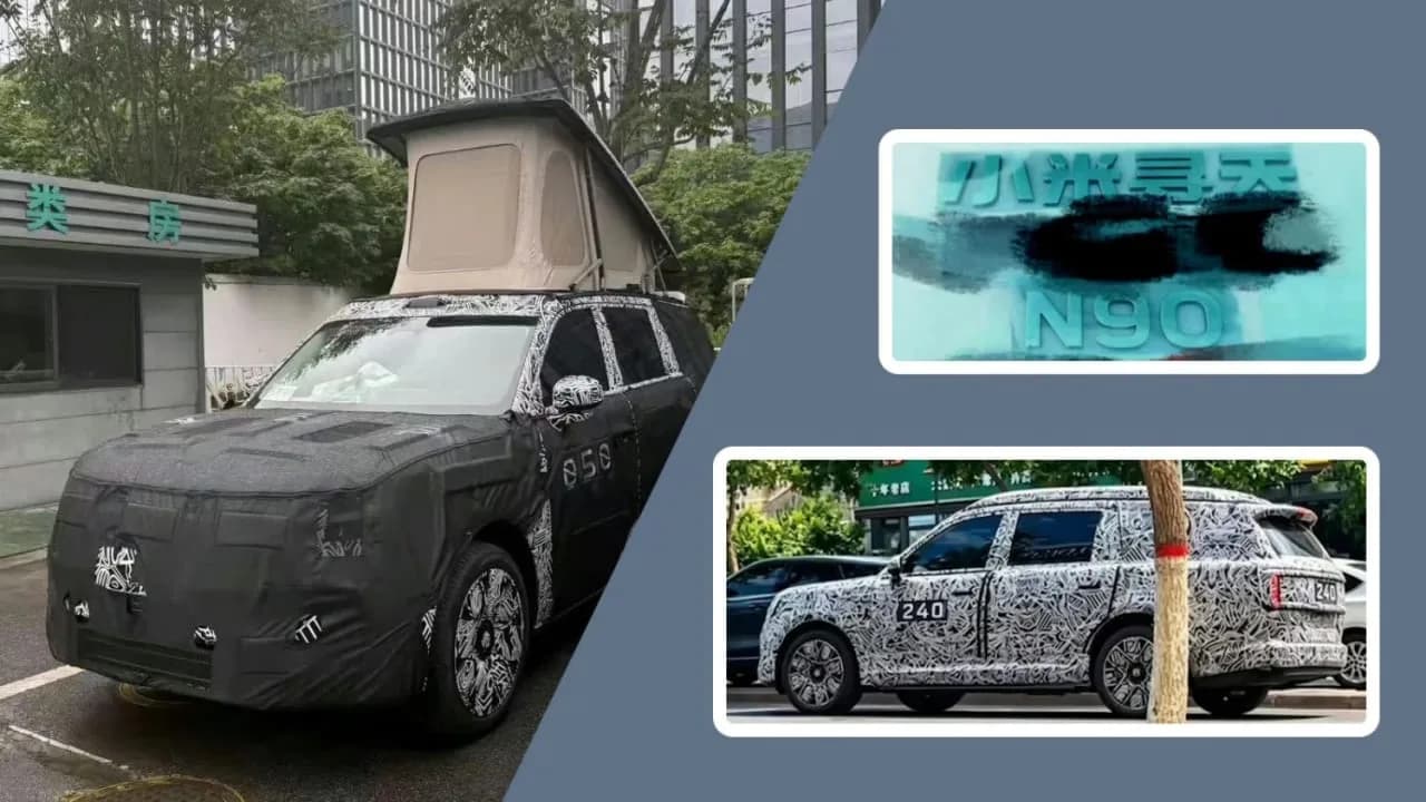 Xiaomi Sky Nomad N90: SUV mit Zelt und Reichweitenverlängerer
