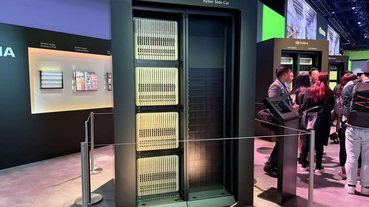 NVIDIA Kyber-Servergehäuse mit 340,4 TB DRAM-Speicher kommt