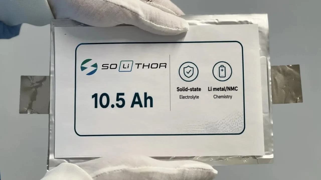 SOLiTHOR hebt die Energiedichte in der Festkörperbatterietechnologie auf ein neues Niveau