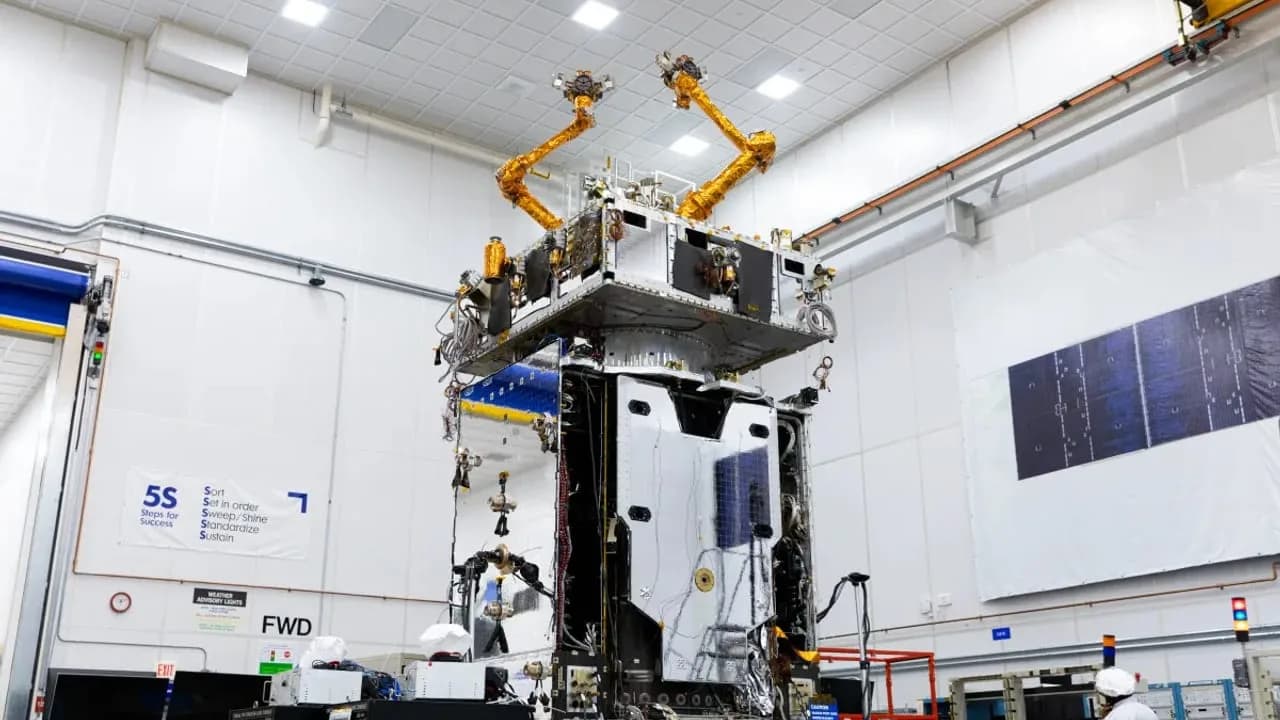 Northrop Grumman Robotik Weltraumreparaturroboter verlängert die Lebensdauer von Satelliten