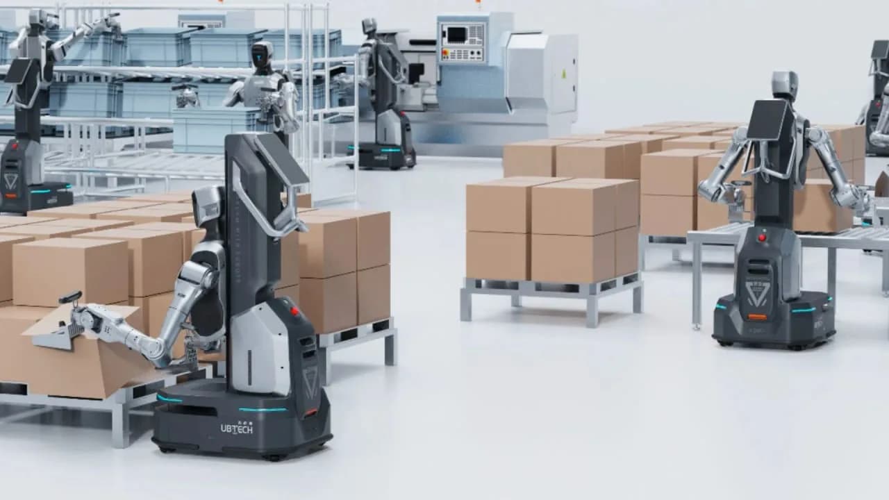 UBTech stellt neue Modelle im Bereich industrieller und individueller Robotik vor