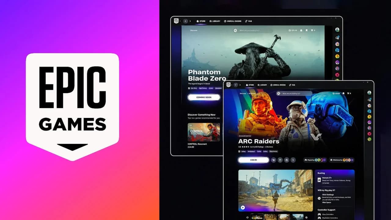 Epic Games Launcher V2 mit 50-Prozent schnellerer Startzeit und neuem Store-Design kommt