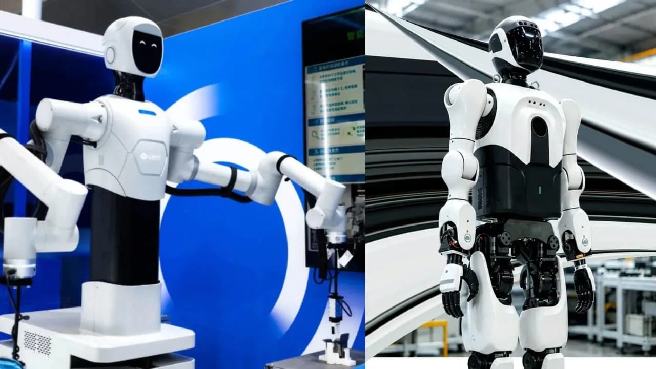 Shanghai Electric stellt seine lückenlos arbeitenden Dual-Batterie-Roboter vor
