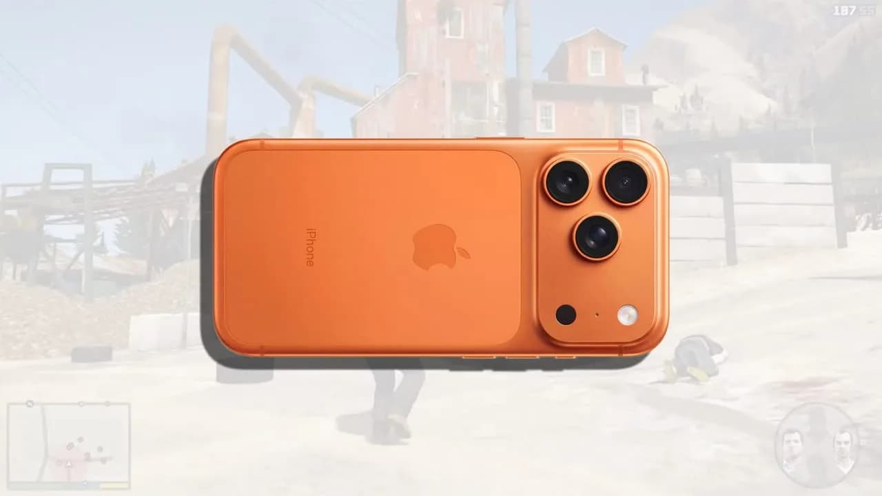 iPhone 17 Pro Max mit GTA 5 gestartet
