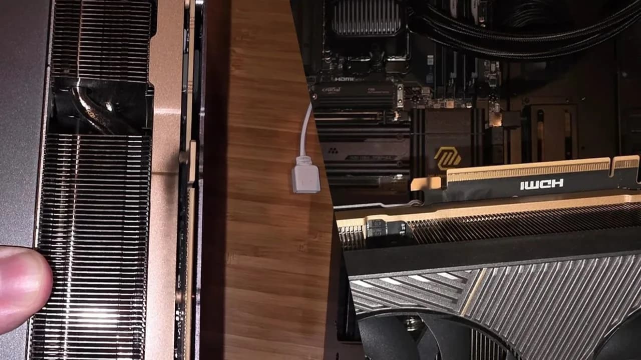 Zotac RTX 5090 Rauch nach fünf Minuten Betrieb