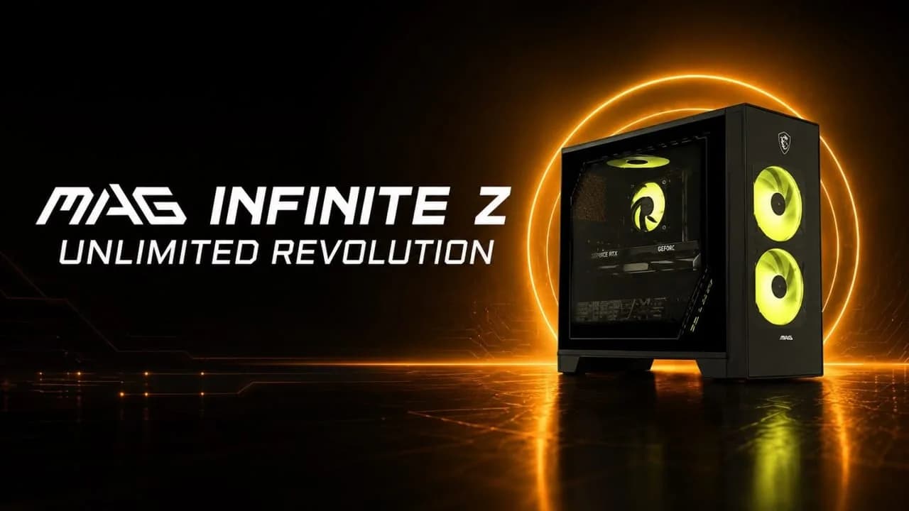 MSI stellt kompakten Gaming-PC MAG Infinite Z 8B vor