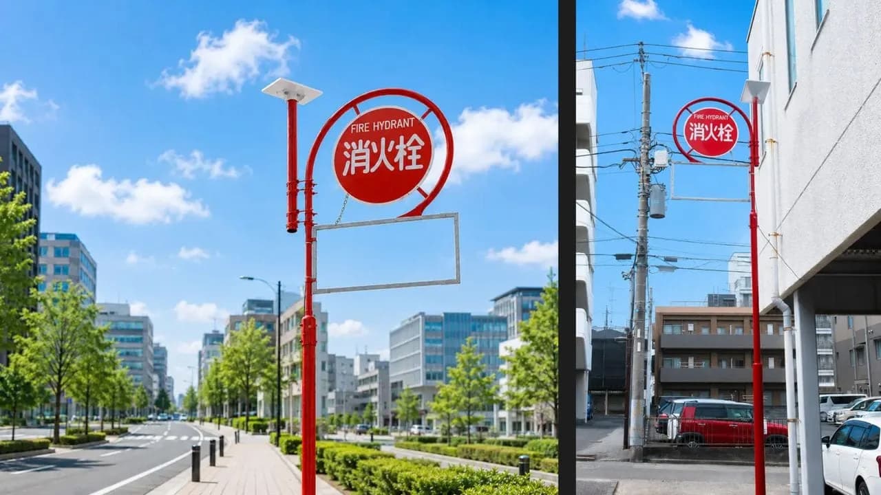 Japan: Hydrant-Schilder werden zu Notfall-WLAN-Access-Points