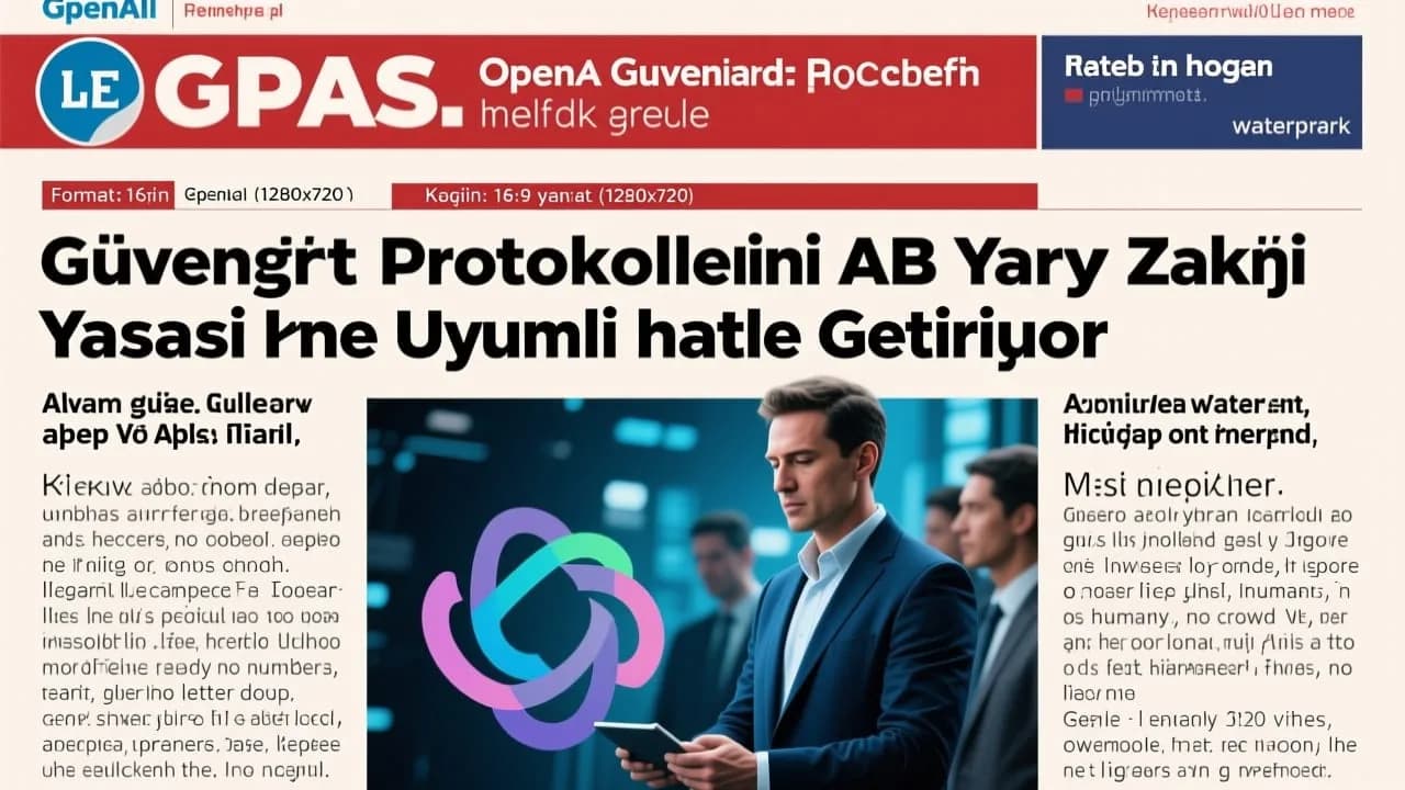 OpenAI passt Sicherheitsprotokolle an die EU-KI-Verordnung an