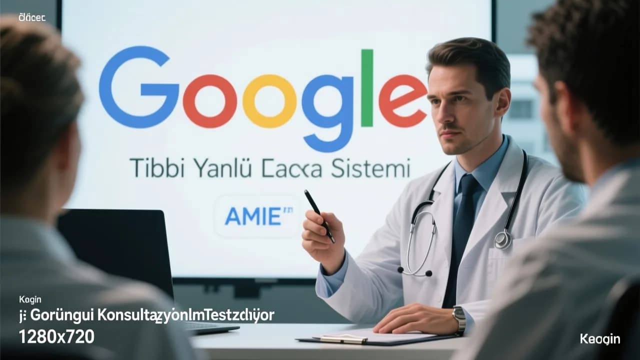 Google testet sein medizinisches KI-System AMIE in Videosprechstunden.
