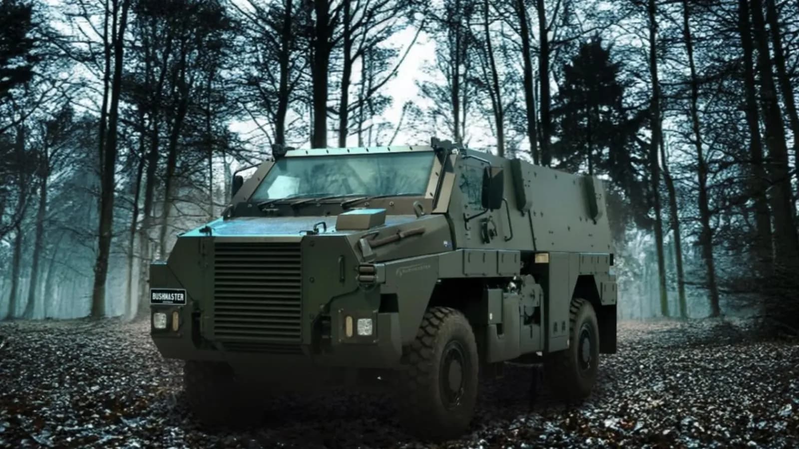 Militärfahrzeug mit leistungsstarken Waffen soll Australiens Verteidigung stärken