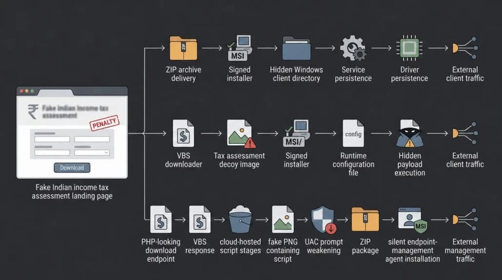 Betrügerische Lohnsteuerbescheide infizieren Windows-Systeme
