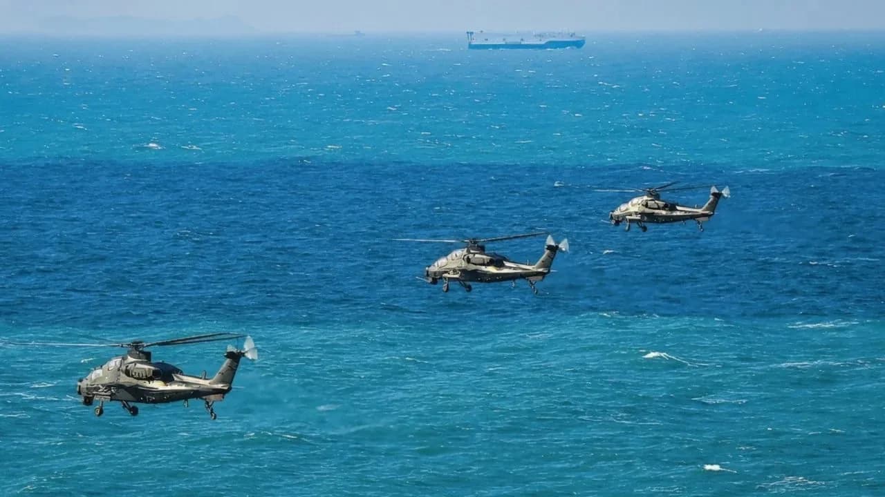 Chinas Militärhubschrauber begeht in der Taiwanstraße einen ungewöhnlichen Luftverstoß