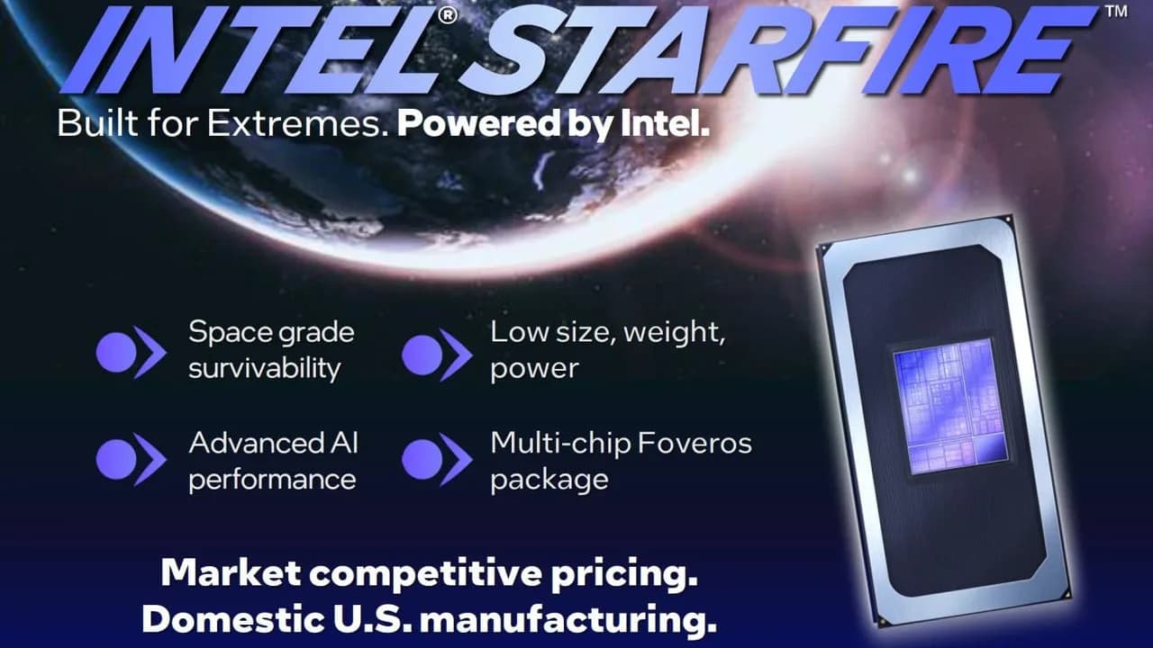 Intel stellt den strahlungs- und hitzebeständigen Raumfahrtprozessor Starfire mit Betriebstemperatur bis 125 Grad vor