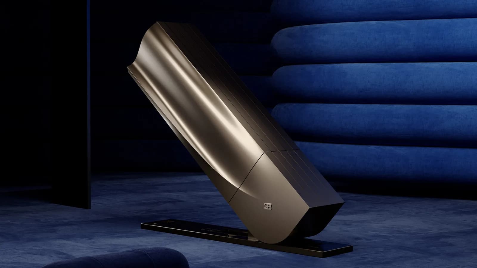Bugatti TV verschwindet in 45 Sekunden im Sideboard – Video von Carscoops