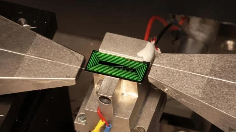 Der einst laborgroße Laser passt nun auf einen winzigen Chip
