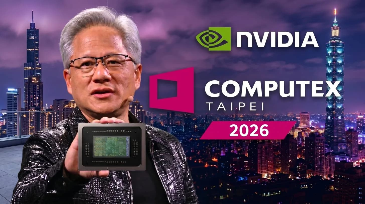 NVIDIA präsentierte auf der Computex 2026 das wichtigste Event des Jahres – so sieht die Zukunft aus
