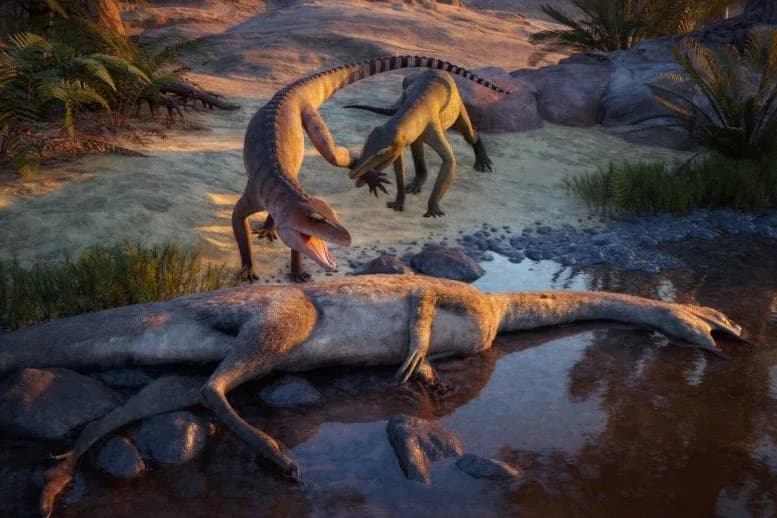 Neuer Krokodil-Varianten-Fund nach 210 Millionen Jahren
