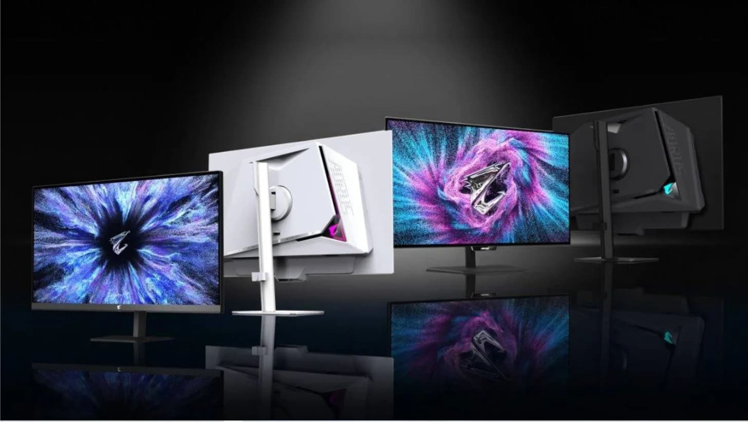 GIGABYTE präsentierte die vierte Generation WOLED-Gaming-Monitore, angeführt vom 5K Mini-LED-Modell mit Triple-Mode-Konfiguration.