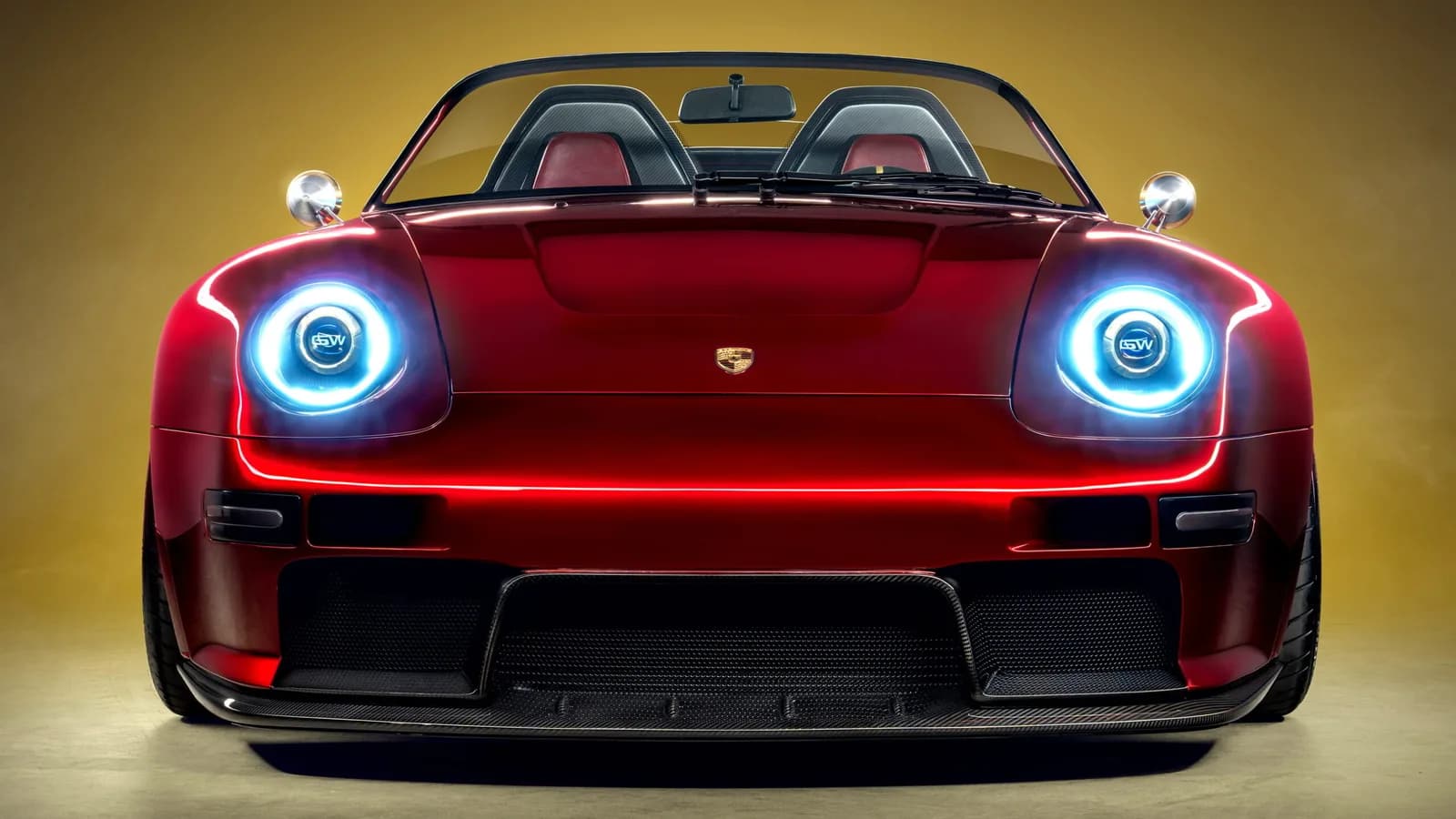 Der letzte Gunther Werks Speedster ist luftgekühlt, hat 840 PS und sieht aus wie Iron Mans persönlicher Porsche
