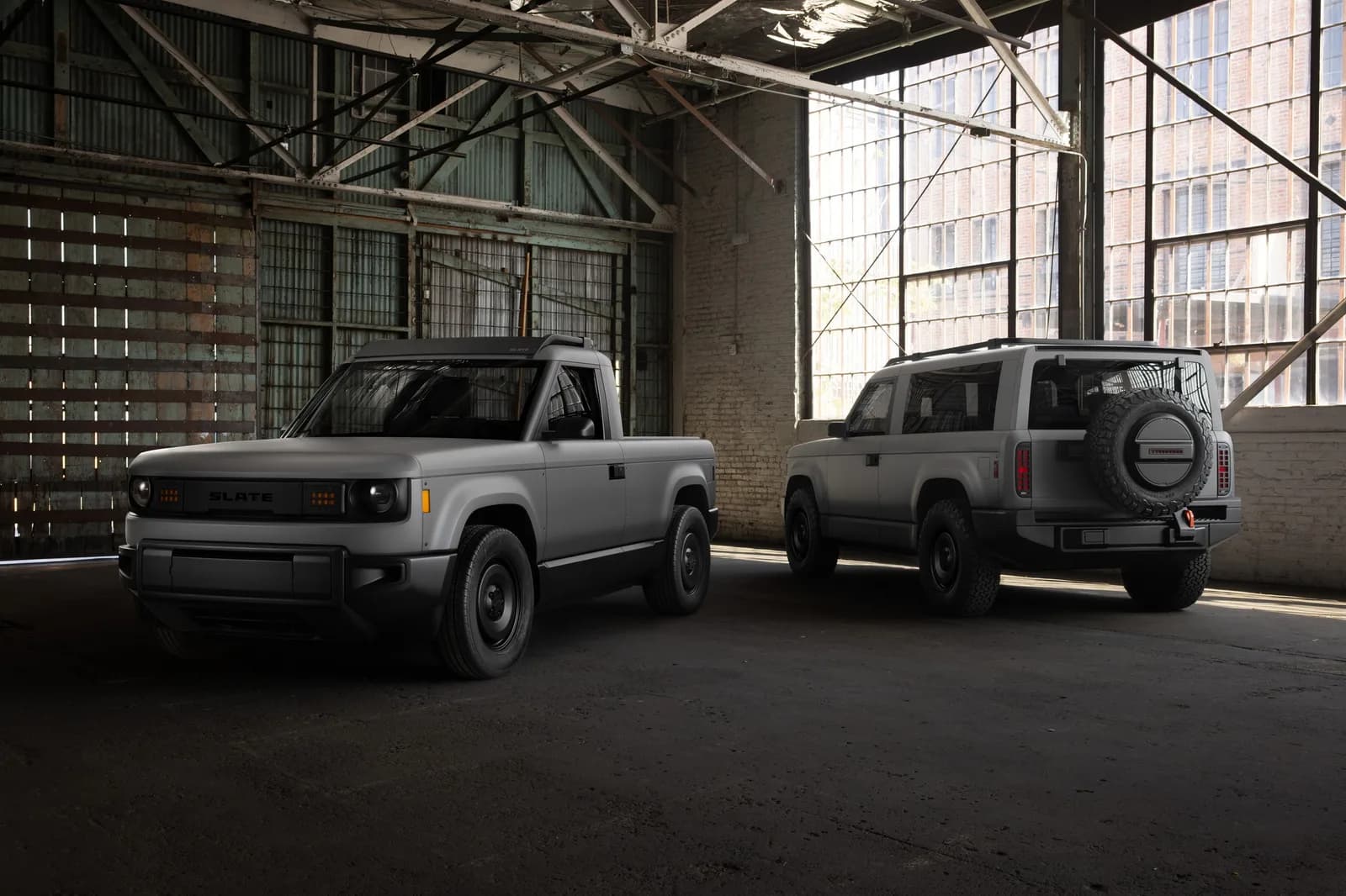 Slate: Das günstige Elektro-Pickup-Modell weigert sich, den Fahrer zu tracken