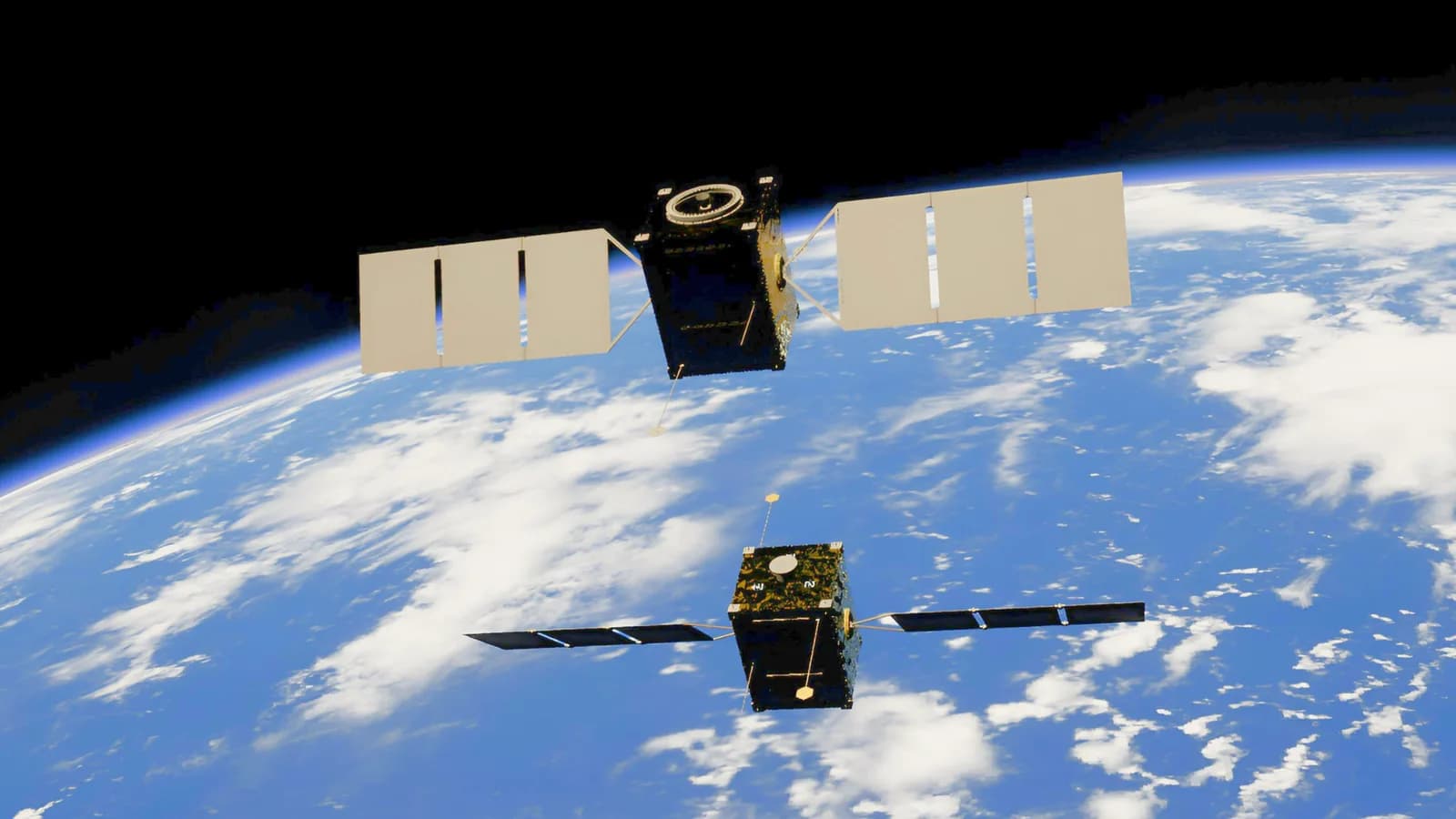 Russische Raumfahrzeuge umkreisen ukrainischen Satelliten: US Space Force beobachtet Drohungen gegen „quasi-zivile" Ziele