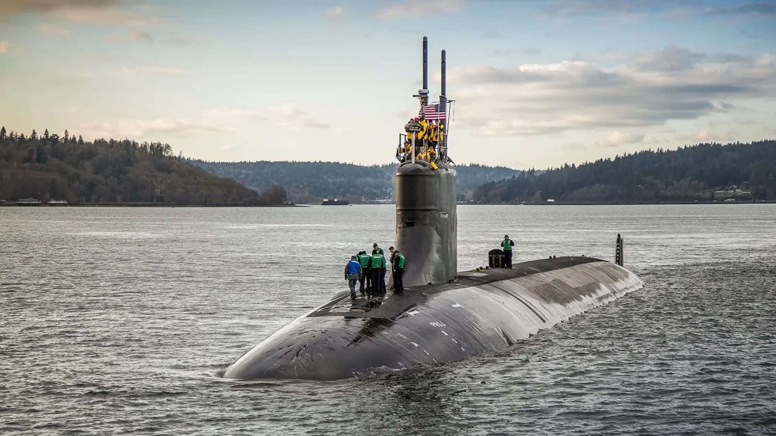 US-Atom-U-Boot kehrt nach vierjähriger Reparatur zur Flotte zurück