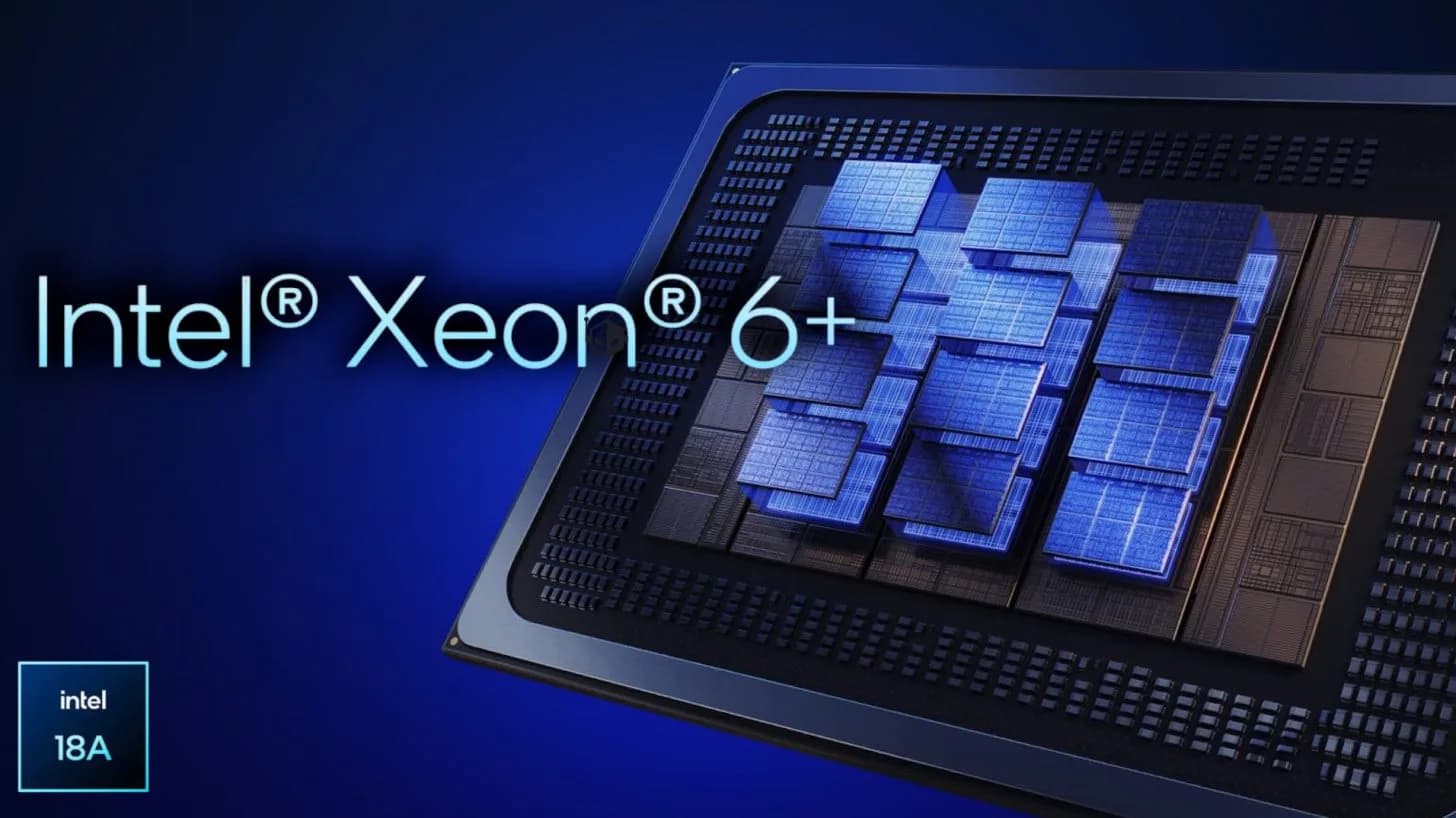 Intel Xeon 6+ mit 288 Kernen auf 18A: 30 % mehr Leistung und 50 % höhere Effizienz als AMD EPYC