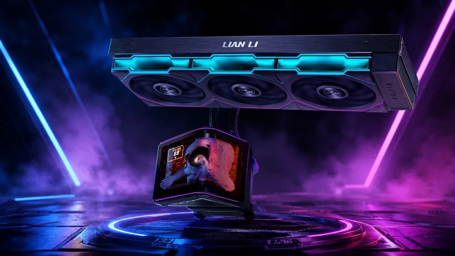 Lian Li präsentiert Hydroshift II: 360-AIO mit 6,67-Zoll OLED-Kurve ab 279 Dollar