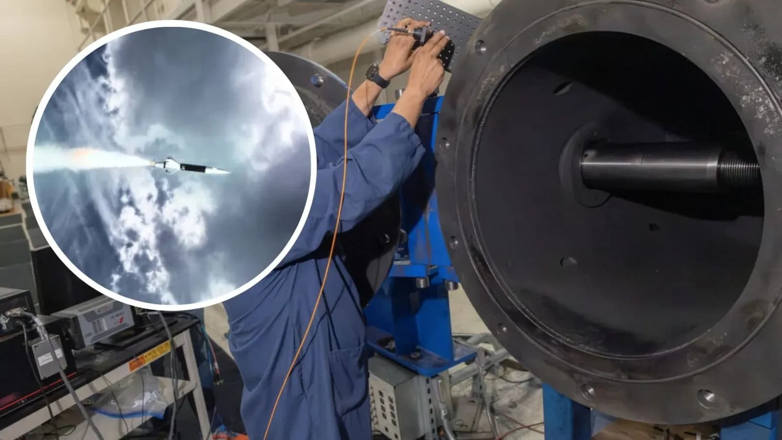 US entwickelt System zur Analyse von Raketen- und Meteoritenzusammensetzung über Aufprallblitze
