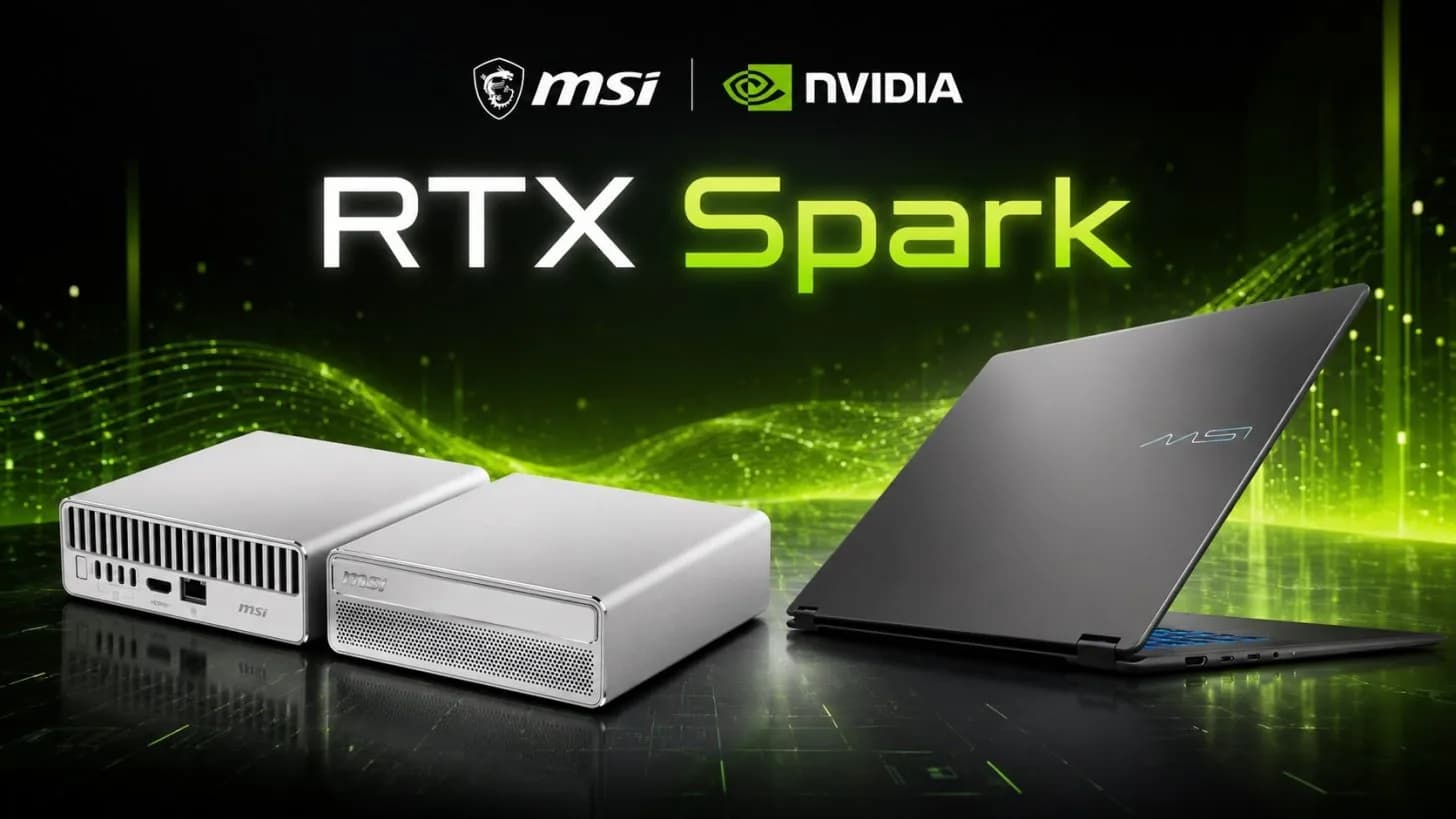 MSI bringt NVIDIA RTX Spark mit Entwickler-Minicomputer und Tandem-OLED-Flip-Notebook in den Massenmarkt