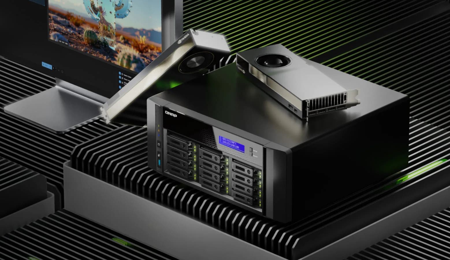 QNAP kombiniert einen 6 Jahre alten Zen 2 EPYC mit der NVIDIA RTX PRO 6000 Blackwell mit 96 GB in seinem neuen Edge AI NAS