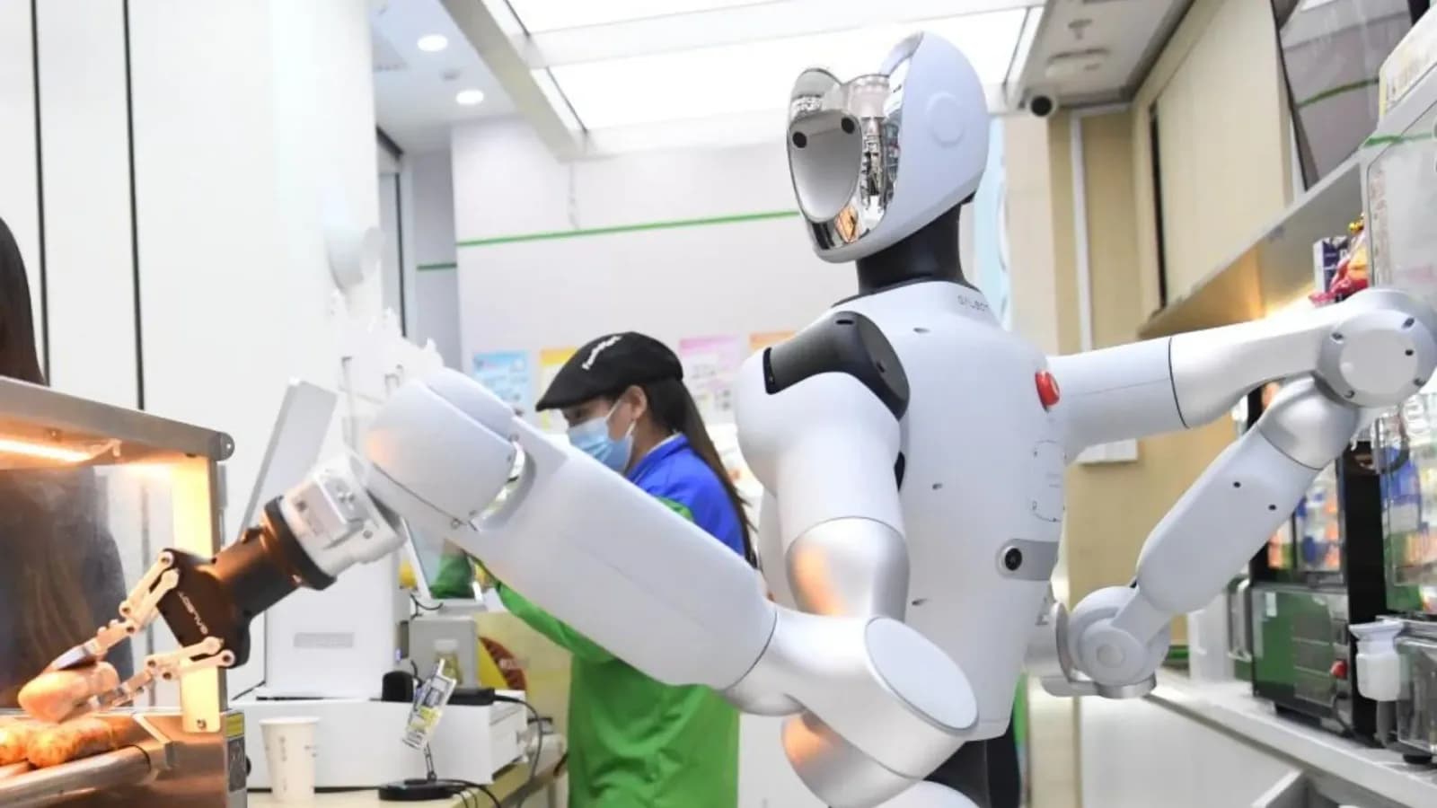 Hong Kong eröffnet ersten Convenience-Store mit humanoiden Robotern