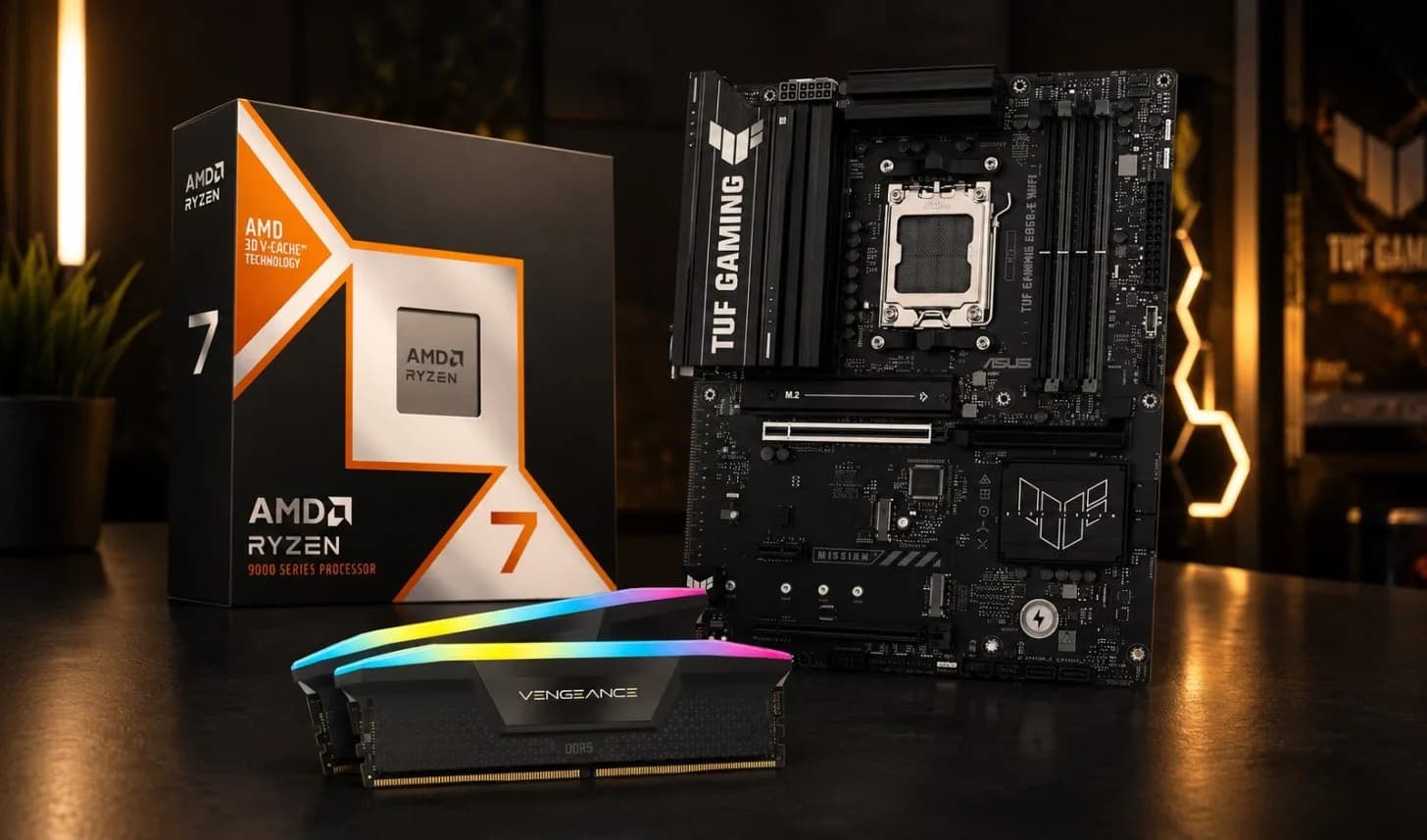 Micro Center bietet Ryzen 7 9850 ×3D mit 499-Dollar-Combo an: B850-Mainboard quasi kostenlos