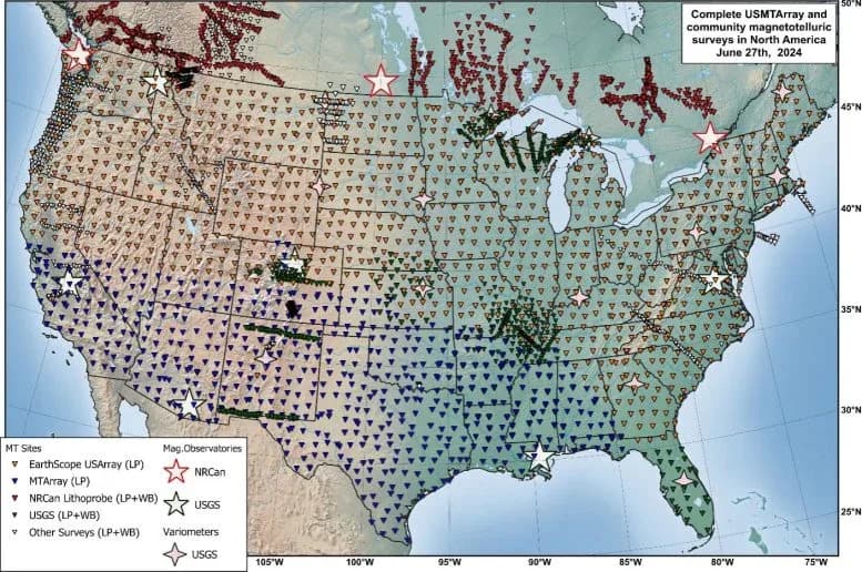 Wissenschaftler enthüllen die verborgene elektrische Struktur der USA und decken schwerwiegende Risiken auf