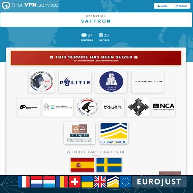 Behörden nehmen ersten VPN-Dienst für Ransomware-Angriffe in Betrieb