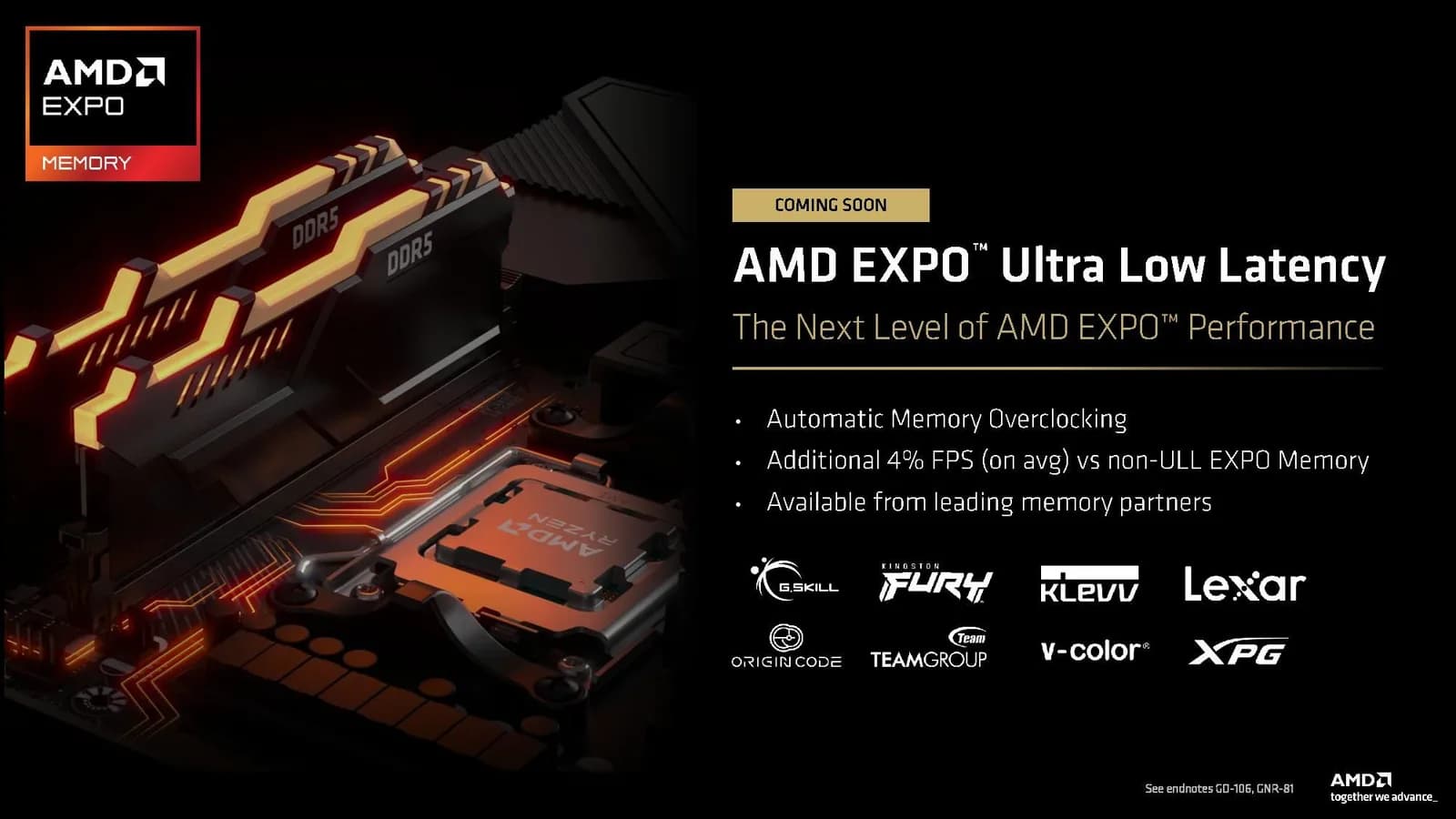 AMDs EXPO Ultra-Low-Latency-DDR5-Speicher: Neue Module ab sofort für alte Chipsätze nutzbar, Preis bleibt gleich