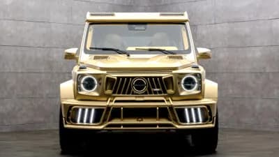 Mansorys neuer G-Wagen: Mehr Gold als in Fort Knox