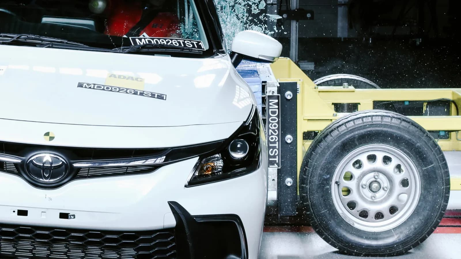 Toyota-Yaris erhält in Kollisionsprüfung Null Sterne