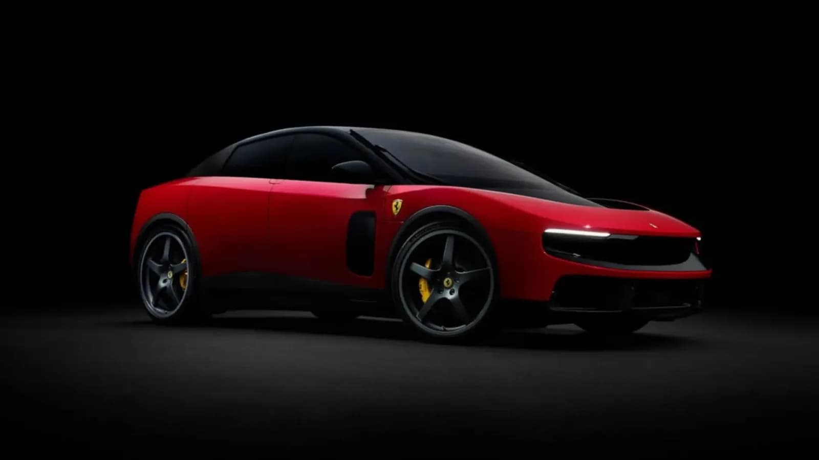 Ferrari präsentiert ersten Elektro-Sportwagen mit 330 Meilen Reichweite, vier Motoren und neuem Design