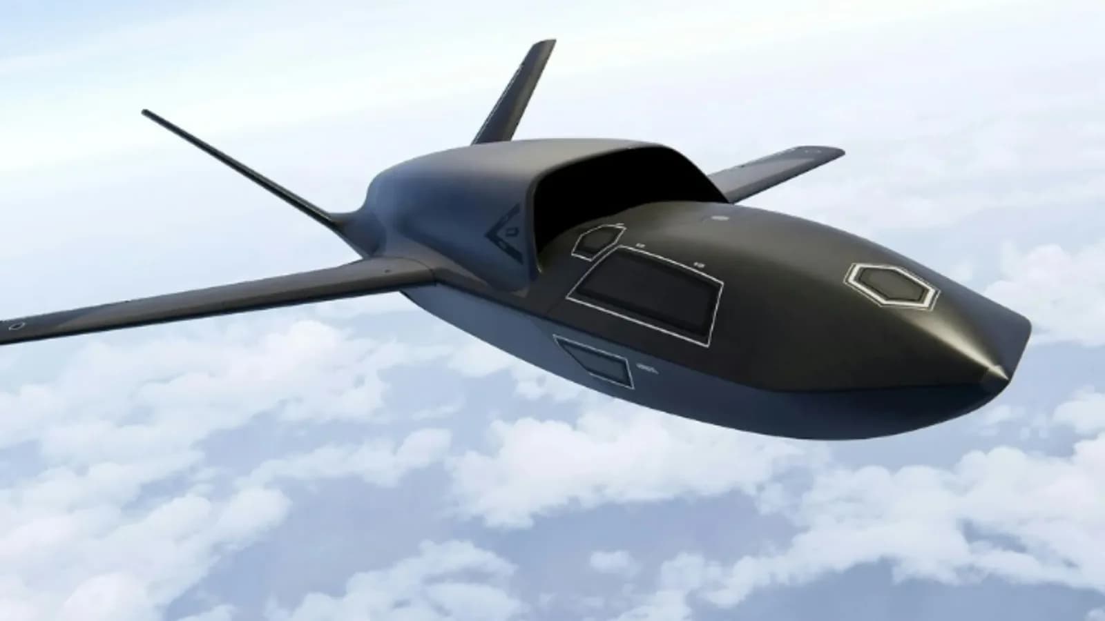 Airbus stellt Drohnenflügelmann Ravenstorm für Luftüberlegenheitsjets vor