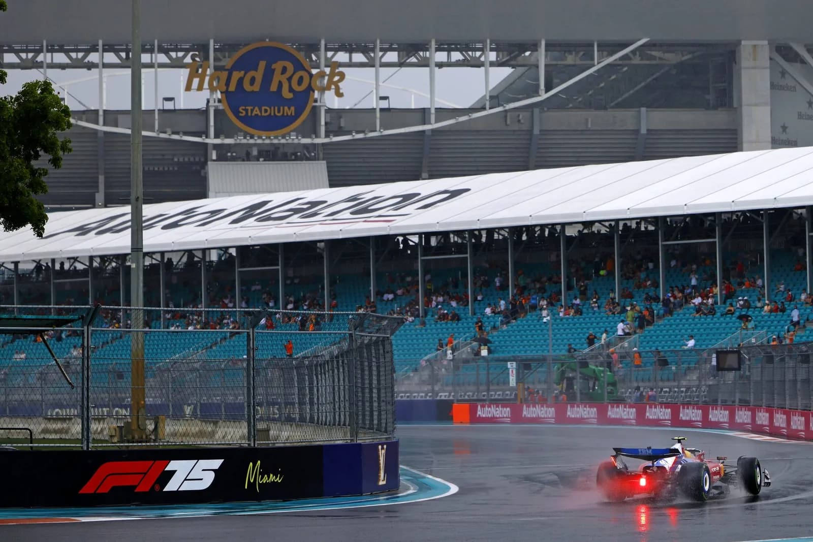 Gewitter bedrohen Miami Grand Prix weiter, da die Wettervorhersage für den Renntag sich verschlechtert