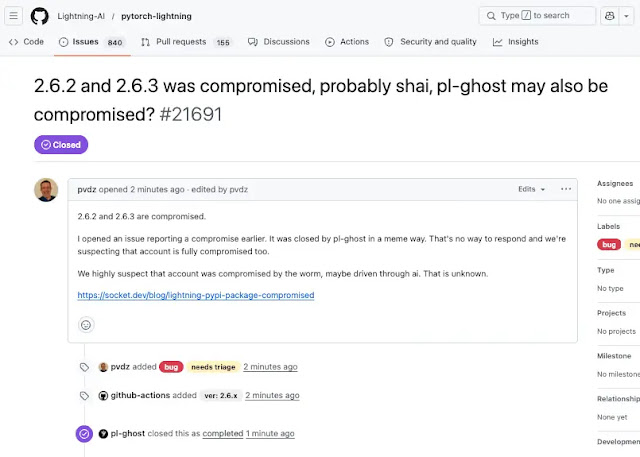 Beliebtes Python-Paket „lightning“ in Lieferkettenangriff kompromittiert
